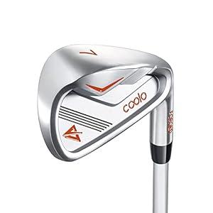 COOLO Graphite Golf Irons for Slower Swingers, Beginners/ High Handicap/ Seniors/ Ladies, Individual Lightweight Irons, Reduced Strain on Elbows and Wrists, (Women, LW, Right)