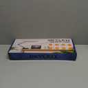 SKYLEO LED Desk Lamp with Slim Base - Adjustable Swing Arm Desk Light, Dimmable, Timer, Eye Protection, Memory Function, 1300LM, 12W, Black