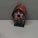 Yinns Metal Bird Houses for Outside Hanging,Wild Bird House Outdoor, Decorative Birdhouse for Home Garden Decor