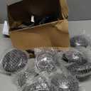 Nupostai 8 Pack Solar Pathway Lights, Multicolor & Warm White LED, IP67 Waterproof, Outdoor Garden Yard Lawn Landscape Decorative