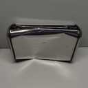 Oggi Stainless Steel Roll Top Bread Box for Kitchen Countertop with Stainless Steel Lid - Fits Multiple Large Loaves of Bread and Other Freshly Baked Goods Including Cookies, Bagels, Muffins (17.5 Inch by 7.5 Inch by 11.5 Inch)