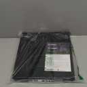 Bulletin Board, 36 x 24 inches Cork Board Alternative, 6 Pack 12"X12"X0.4" Felt Pin Boards for Walls Home Office Decor, Classroom with 30 Adhesive Tabs Black