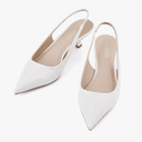 JENN ARDOR Slingback Heels for Women Low Heels Dress Shoes Kitten Pumps Dressy Heeled Sandals Wide Width Fashion Casual Shoes, 9.5