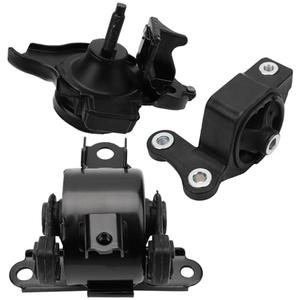 BRTEC Engine Motor Mount and Transmission Mount Set Compatible with Honda Fit 2007 2008 1.5L - Automatic Transmission