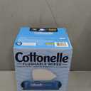 Cottonelle Freshfeel Flushable Wet Wipes - One Box of 560 Wipes (10 Packs of 56 Pieces)