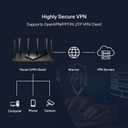 TP-Link AXE5400 Tri-Band WiFi 6E Router (Archer AXE75), 2025 PCMag Editors' Choice, Gigabit Internet for Gaming & Streaming, New 6GHz Band, 160MHz, OneMesh, Quad-Core CPU, VPN & WPA3 Security