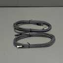 Long USB C Cable [12ft, 2-Pack], etguuds Fast Charging USB A to Type C Charger Cable Braided for Samsung Galaxy S22 S21 S20 Ultra 5G S10 S10E S9 Note 20 10 9, A10e A20 A33 A32 A50 A70, LG, Moto, Pixel