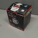 Electric Kettle, 150W 1L Black Road Hot Water Boiler Stainless Steel Liner Auto Shut Off Tea Kettle Car Cigarette Plug 12V, Fast Boiling for Sedans SUVs