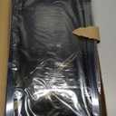 2 Pack License Plate Protector & Frame Combo, Clear Plastic Car Front/Rear Covers with Screws Caps, Universal Fit Car Accessories + Bonus Valve Stem Caps, Adhesive Pads & Mini Screwdriver