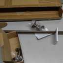 Decopolitan 5/8" Pipe Wrap Around Curtain Rod Set, 28 to 48 Inches, Dark Bronze