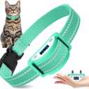 Mini Cat Shock Collar, Tiniest Shock Collar for Cats with Beep Vibration Shock to Auto Stop Meow, Vibration or Shock Switchable, Rechargeable & Waterproof Cat Training Collar for 5-15lbs Cats & Above