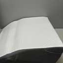 Wedge Pillow, 8 inch Bed Wedge Pillow for Sleeping & Resting, Cooling Memory Foam Incline Pillow for Adults Seniors, Back Support and Leg Elevation, Ideal for Couch, Bedroom & Living Room