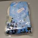 Blue Halloween Birthday Decorations,198pcs Ghost Party Decorations Tableware Happy Boo Day Plates Napkins Cups Tablecloth Banner Swirls,Topper,Balloon for boy Halloween Party Decorations,Serve 24