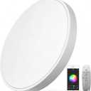 32 Inch LED Ceiling Light
Dimmable 3000K-6500K, Modern Flush Mount, 120V-220V, For Living Room Bedroom Dining Room