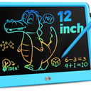 KOKODI 12 Inch LCD Writing Tablet with Anti-Lost Stylus, Erasable Doodle Board Colorful Toddler Drawing Pad, Car Travel School Games Toys for 3 4 5 6 7 8 Kids, Birthday Gift for Girls Boys Adults Blue
Amazon's Choice