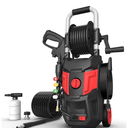 Pressure Cleaner 5000PSI Max 4.0GPM with 33FT Flexible Extension Hose, 4 Nozzles, Foam Cannon, Power Cleaner Powered for Cars, Patios, Driveways, Green