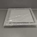 14x14 Flush Wall Vent Cover, Manual Adjustable Damper, Metal Framed Ac Vent