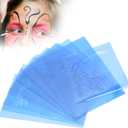 Face Painting Template Stencils, 12Pcs Reusable Face Paint Stencils, Easy Face Body Painting Make up Template Set, DIY Face Painting Art Stencil for Halloween Christmas Party