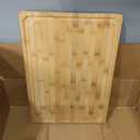 2XLarge Cutting Board, 20" Bamboo Cutting Boards for Kitchen with Juice Groove and Handles Kitchen Chopping Board for Meat Cheese board Heavy Duty Serving Tray, 2XL, Empune, 20"L x 14"W