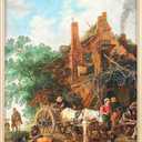 Matte Gold 24x36 Frame - Single Frame, 24 x 36 Poster Frame for Artwork, Puzzles, Photos and Movie Posters Picture Frames, Perfect Christmas Frame