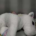 44 Inch Giant Unicorn Stuffed Animal Pillow, Cute Soft Big Unicorn with Rainbow Wings Large Plush Toy, Gifts for Girlfriend Girls Boys Kids Birthday Valentines Christmas