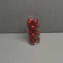 XmasExp 24ct Christmas Ornaments Shatterproof Christmas Ball Ornaments Set Decorations for Xmas Tree Balls 40mm/1.57" (1.57'', Red)