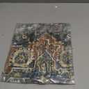 Boho Throw Pillow Covers 18x18 inch Set of 2,Bohemian Vintage Carpet Pattern Antique Ethnic Decor Double Sided Pattern Cushion Cover Soft Pillow Case Living Sofa Room Bed Square Pillow Cover