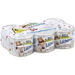 Nestle La Lecherita Lowfat Sweetened Condensed Milk, 3.5 Ounce (Pack of 6),  Best Before: AUG 2025