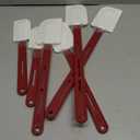 Norme 6 Pcs High Temp Silicone Spatulas Heat Resistant Rubber Spatula Commercial Silicone Scraper with Handle for Kitchen Cook Baking Mixing Utensil, Dishwasher Safe (10,14,16.5 Inch)