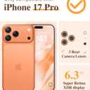 GVIEWIN for iPhone 17 Pro Case,   Slim Shockproof Protective Women Phone Case, Magic Butterfly