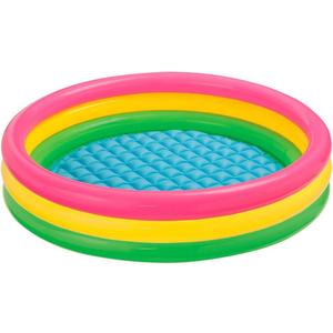 Intex Kiddie Pool - Kid's Summer Sunset Glow Design - 58" x 13"