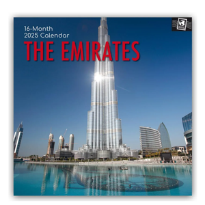 The Emirates - Vereinigte Arabische Emirate 2025 - 16-Monatskalender: Original Gifted Stationery-Kalender [Mehrsprachig] [Kalender]