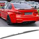 Car Universal Rear Spoiler 54" Trunk Spoiler Punch-Free Installation Roof Spoiler Kit Compatible with Mazda Miata Corvette Camaro Nissan Infiniti Q50 Toyota Honda Civic Ford Mustang Scion