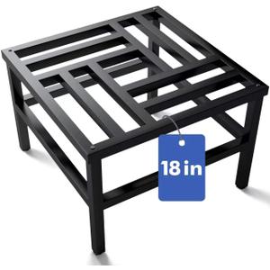 Plant Stand Indoor Outdoor, 18 Inch Heavy Duty Plant Stands Riser Metal Pedestal Stand for Large Flower Pot, Wrought Iron Flower Stand Display Planter Shelf for Living Room, 1-Pack