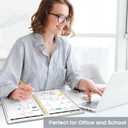 2026 Planner, Weekly and Monthly Calendar Planner, January 2026 - December 2026, Hardcover 2026 Calendar Book with Tabs For Women & Men, Inner Pocket, Spiral Bound, Perfect for Office Home School Supplies - A4 (8.5" x 11"), Stone Gray