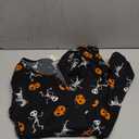 Halloween Pajamas Onesie Women Sexy One Piece Romper Long Sleeve Bodycon Jumpsuit Sleepwear for Adult (Small, Black)