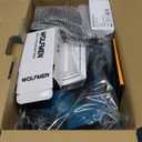 Leaf Blower, Electric Cordless Leaf Blower with 2 Batteries and Charger, 2 Speed Mode, Lightweight Leaf Blowers for Blowing Leaves, Lawn Care, Patio Cleaning and Dust