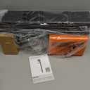 monTEK Automatic Lift Bike Rack  Fits 24-29" Tires, Heavy-Duty Vertical Wall Rack for Bicycles (Up to 71 lbs) - Effortless Lifting, Easy Install - Space-Saving Storage for Garage, Shed, BO (Black+Orange)