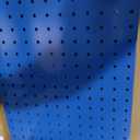 TORACK 3 PCS Metal Pegboard Panels(12x24 inch) for Wall Garage Utility Tools Storage Pegboard for Workbench, Modular Peg Board Tool Organizer Board Kit(Pack of 3, Blue)
