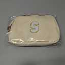 2025 Graduation Gifts for Her Women Girls,Personalized Belt Bag Waist Packs Trendy Fanny Pack Crossbody Bags,Initial White A,Cream Bag