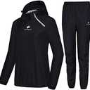 HOTSUIT Sauna Suit Women Weight Loss Boxing Gym Sweat Suits Workout Jacket, Size L