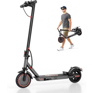 Qlaway 8.5"/10" Electric Scooter for Adults 19 MPH 350W/500W Motor,Four Modes E Scooter 15 Miles Range, Foldable,APP Control