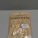 SHAPERX Women's Fajas Colombianas Tummy Control Shapewear Postpartum Full Body Shaper Butt Lifter Bodysuit (Beige, XL)