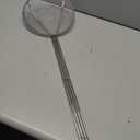 Baderke 2 Pcs 36" Stainless Steel Wire Skimmer Long Handle Strainer Spoon