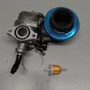 ALL-CARB PZ19 Carburetor 50cc 70cc 90cc 110cc 125cc Replacement for ATV Dirt Bike Go Kart with Air Filter