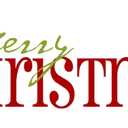 Family Merry Christmas Vibrant Quote Wall Decal Decoration Christmas Holidays Dcor Beautiful Christmas Tree Silhouette Holiday Gift Lasts Years and Easily Removable - Size: 20 in(W) x 10 in(H)