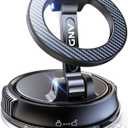Car Phone Holder for Magsafe [78+LBS Strongest Suction & 2400gf Strongest Magnetic] 360 Adjustable Car Phone Mount, Phone Holders for Your Car for iPhone 16 Pro Max 15 14 13 12 Plus (Carbon Fiber)