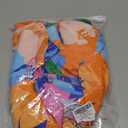 Button Down Shirts for Women Dressy Lantern Long Sleeve Blouses Printed Casual Loose Colorful Blouse Work Tops (X-Large, A03color)