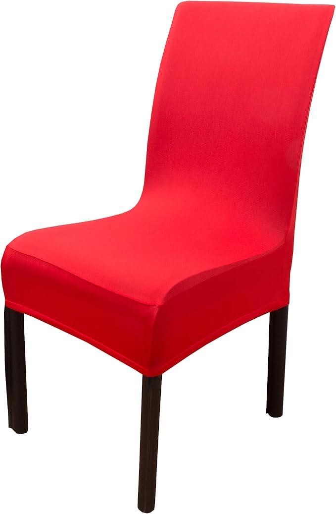 Stretch Spandex Folding Chair Cover Red, 27x16x16 inch