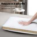 Memory Foam Pillows Standard Size Set of 1, Medium Firm Pillow for Sleeping, Orthopedic Bed Pillow for Side, Back Sleepers, Ventilated Gel Foam Pillow with Washable Cover, 23.6" x 15.7"x 5.1"